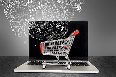 網(wǎng)上購物 背景圖片
